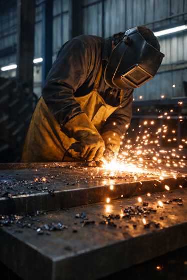 welding man